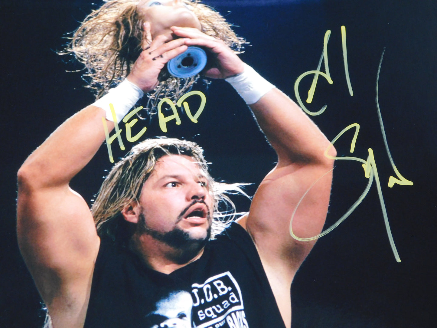 Al Snow / Autographed 8x10 Photo JSA COA WWE