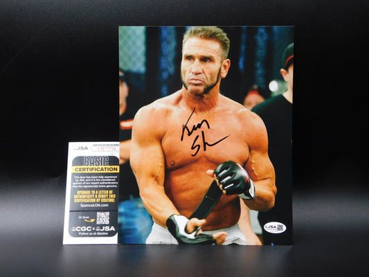 Ken Shamrock / Autographed 8x10 Photo JSA COA WWE