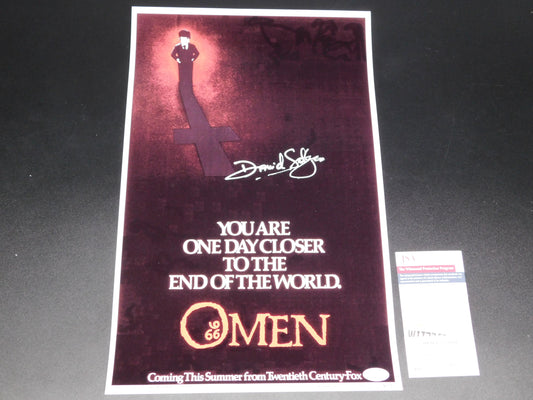 David Seltzer Signed / Autographed The Omen 11x17 Movie Poster JSA COA Author