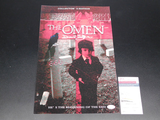 David Seltzer Signed / Autographed The Omen 11x17 Movie Poster JSA COA Author