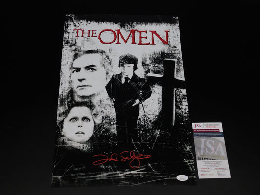 David Seltzer Signed / Autographed The Omen 12x18 Movie Poster JSA COA Author