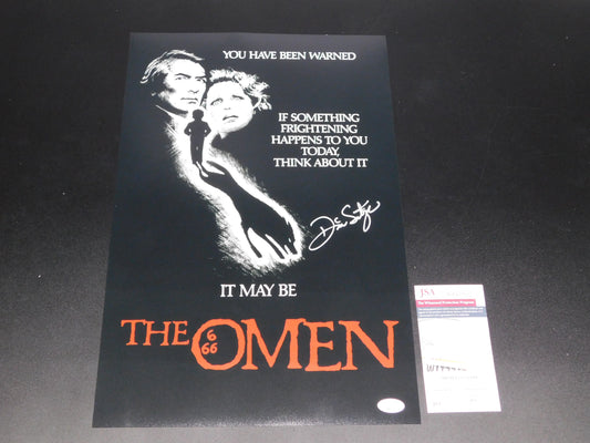 David Seltzer Signed / Autographed The Omen 12x18 Movie Poster JSA COA Author