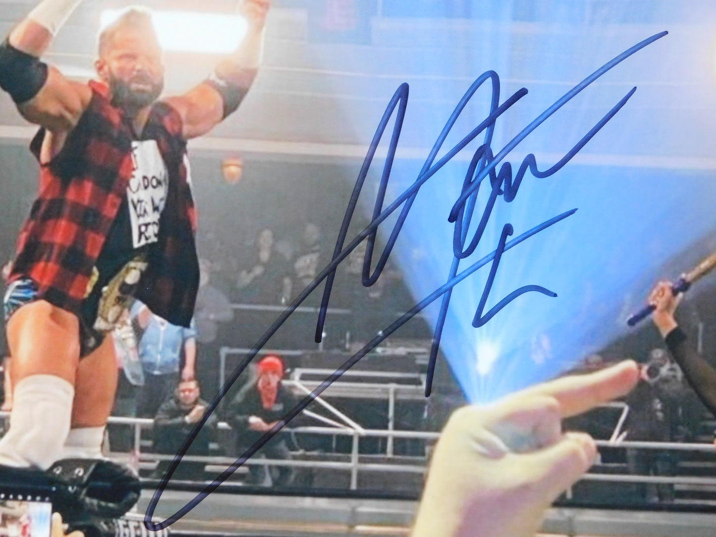 Matt Cardona / Autographed 8x10 Photo JSA COA WWE