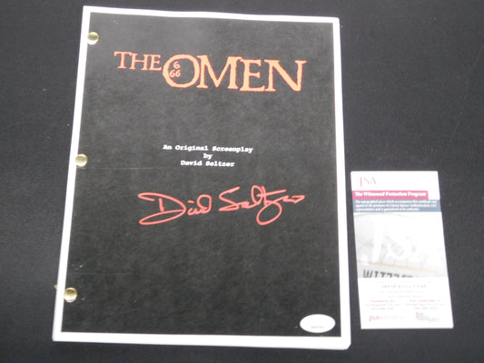 David Seltzer Signed / Autographed The Omen Full Script JSA COA Author