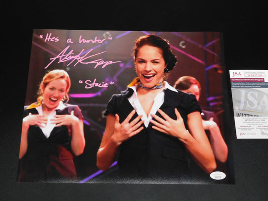 Alexis Knapp Signed / Autographed Stacie Pitch Perfect 11x14 Photo Inscribed JSA COA (C)