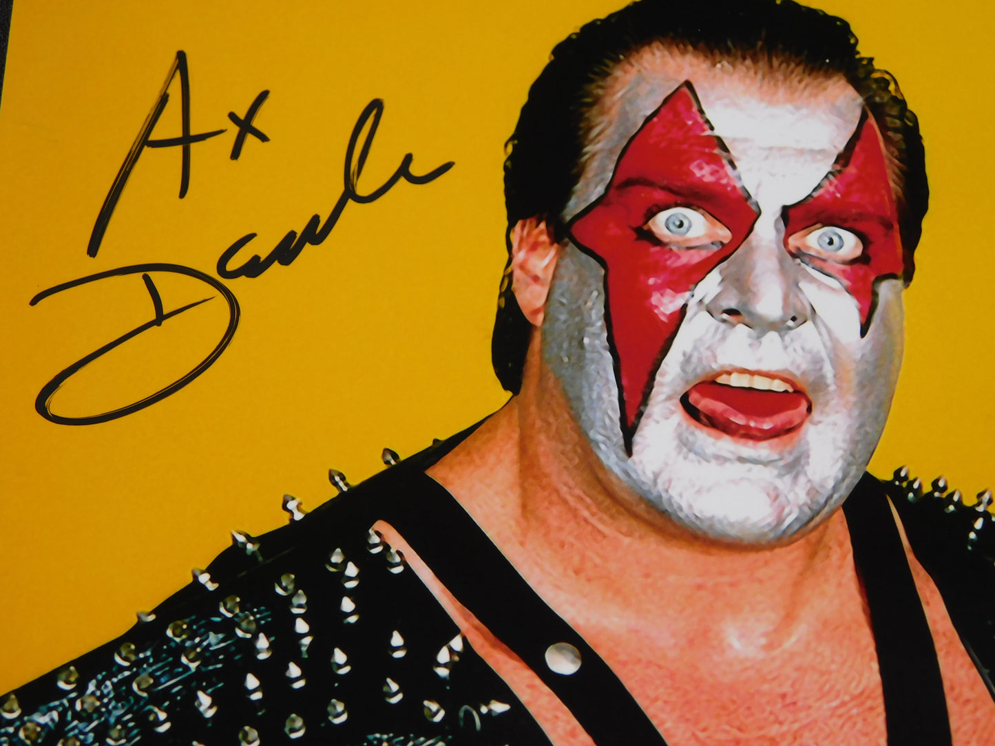 Demolition Ax/Smash / Autographed 8x10 Photo JSA COA WWE