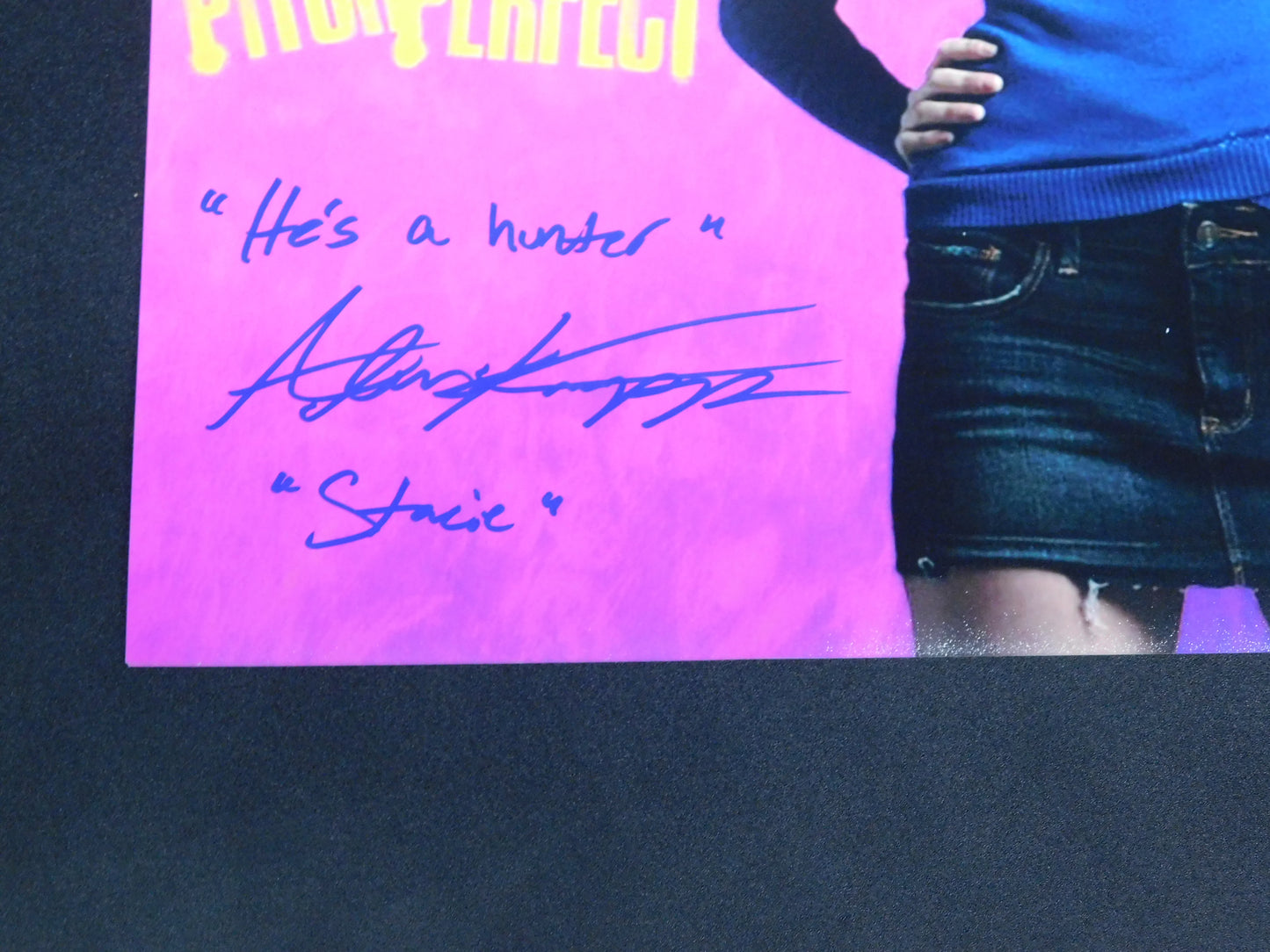 Alexis Knapp Signed / Autographed Stacie Pitch Perfect 11x14 Sexy Soprano Photo Inscribed JSA COA (A)