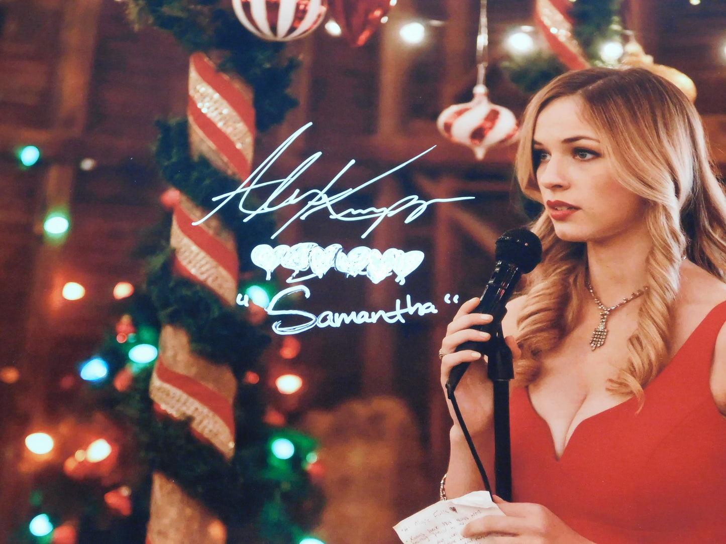 Alexis Knapp Signed / Autographed 11x14 Hallmark Photo JSA COA