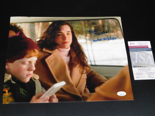 Kristin Minter Signed / Autographed Heather McCallister Home Alone 11x14 Photo JSA COA