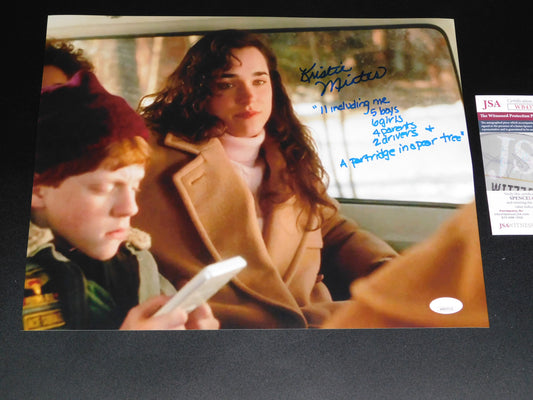 Kristin Minter Signed / Autographed Heather McCallister Home Alone 11x14 Inscribed Photo JSA COA