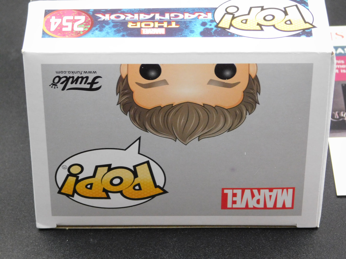 Jeff Goldblum Signed Autographed Vinyl Funko Pop! 254 Grandmaster Thor Ragnarok JSA COA