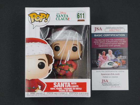 Tim Allen Signed Autographed Vinyl Funko Pop! 611 Santa Clause Disney JSA COA