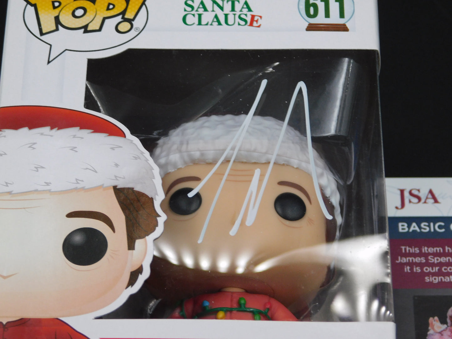 Tim Allen Signed Autographed Vinyl Funko Pop! 611 Santa Clause Disney JSA COA