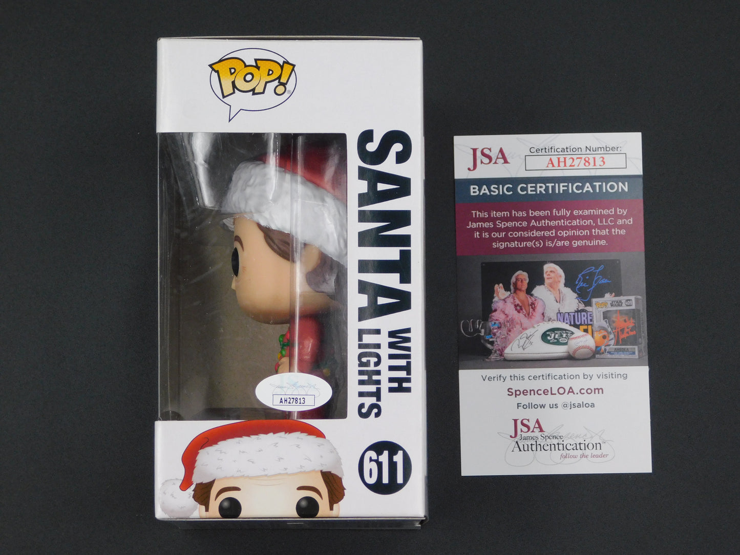 Tim Allen Signed Autographed Vinyl Funko Pop! 611 Santa Clause Disney JSA COA