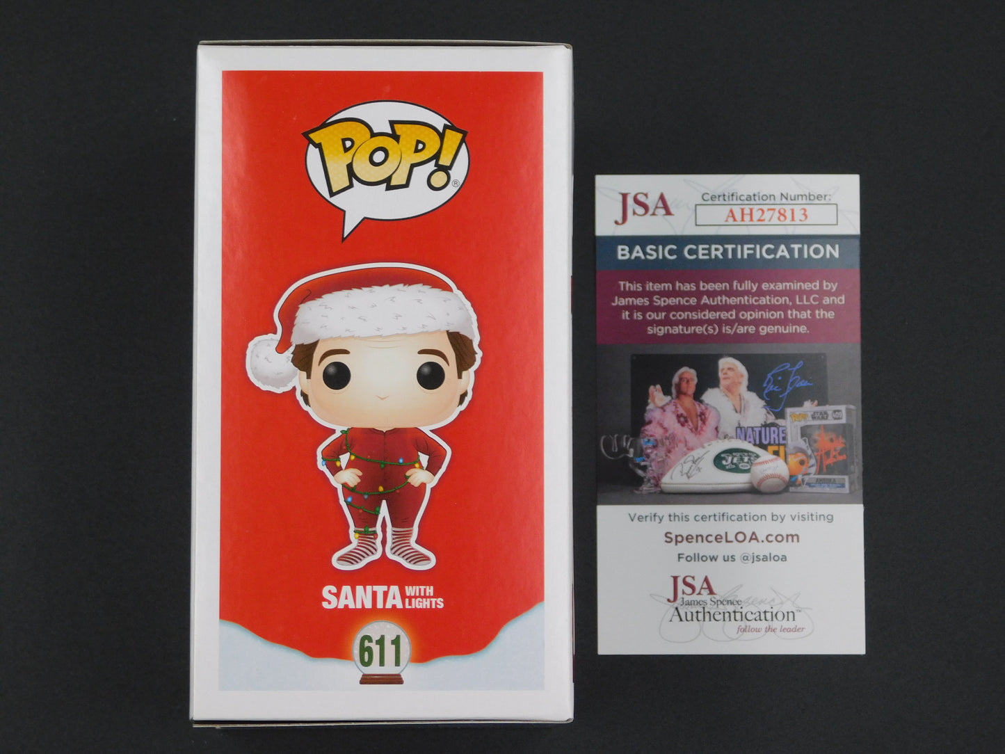 Tim Allen Signed Autographed Vinyl Funko Pop! 611 Santa Clause Disney JSA COA