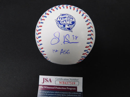 Steven Kwan Signed 2024 All Star Game Official Major League Baseball Guardians Star 1st ASG JSA COA