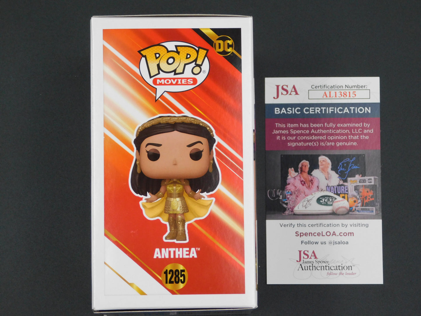 Rachel Zegler Signed Autographed Vinyl Funko Pop! 1285 Anthea Shazam Fury of The Gods JSA COA