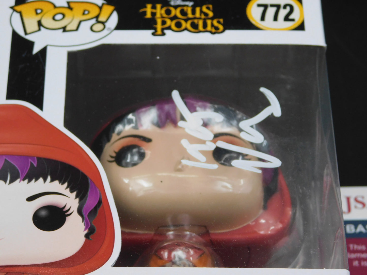 Kathy Najimy Signed Autographed Vinyl Funko Pop! 772 Mary Sanderson Hocus Pocus JSA COA