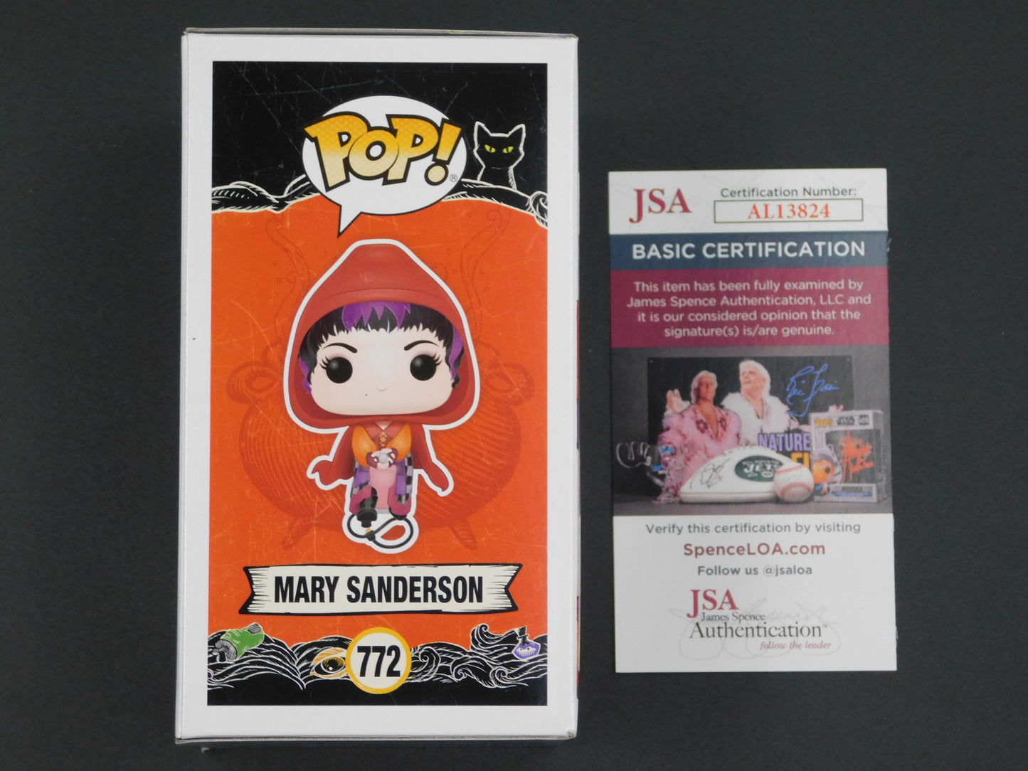 Kathy Najimy Signed Autographed Vinyl Funko Pop! 772 Mary Sanderson Hocus Pocus JSA COA