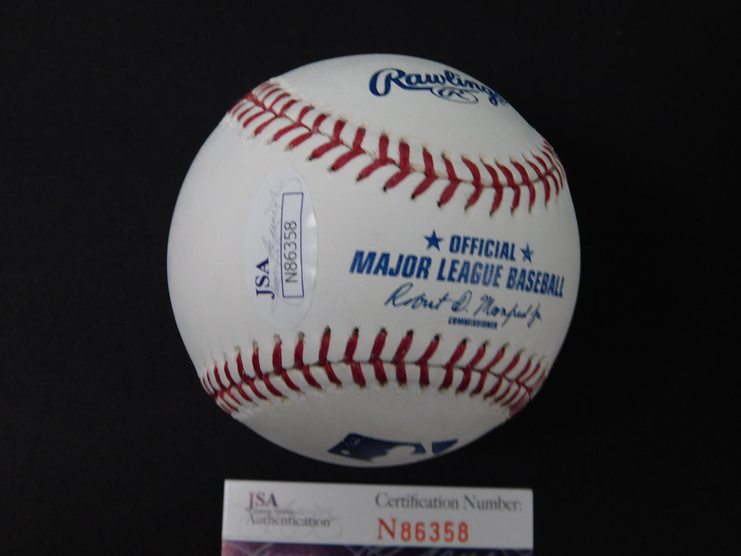 Chris Evans Signed Official Major League Baseball MARVEL CAPTAIN AMERICA JSA COA
