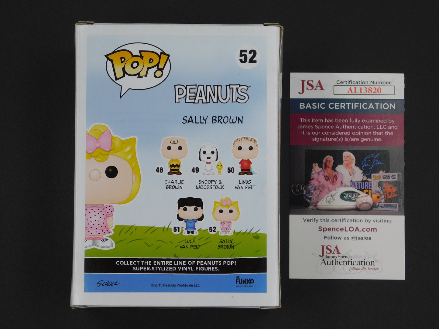 Kristin Chenoweth Signed Auto Vinyl Funko Pop 52 Sally Brown Peanuts Tony Award Winner JSA COA