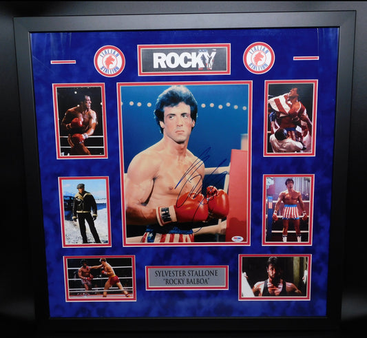 Sylvester Stallone Signed Autographed Framed 11x14 Photo Rocky Balboa PSA COA