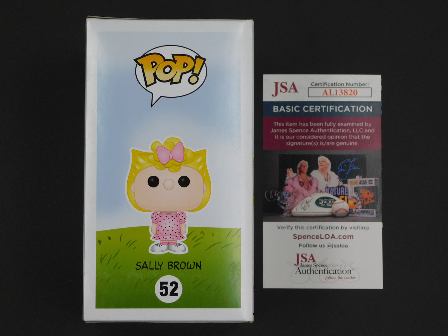 Kristin Chenoweth Signed Auto Vinyl Funko Pop 52 Sally Brown Peanuts Tony Award Winner JSA COA