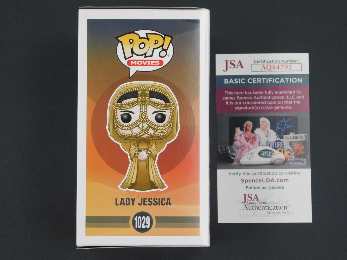 Rebecca Ferguson Signed Autographed Vinyl Funko Pop! 1029 Lady Jessica Dune JSA COA