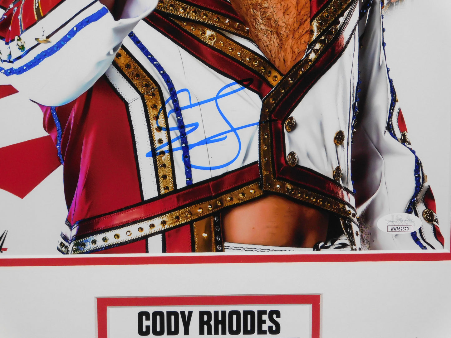 Cody Rhodes Signed Autographed Framed 11x14 Photo WWE American Nightmare JSA COA