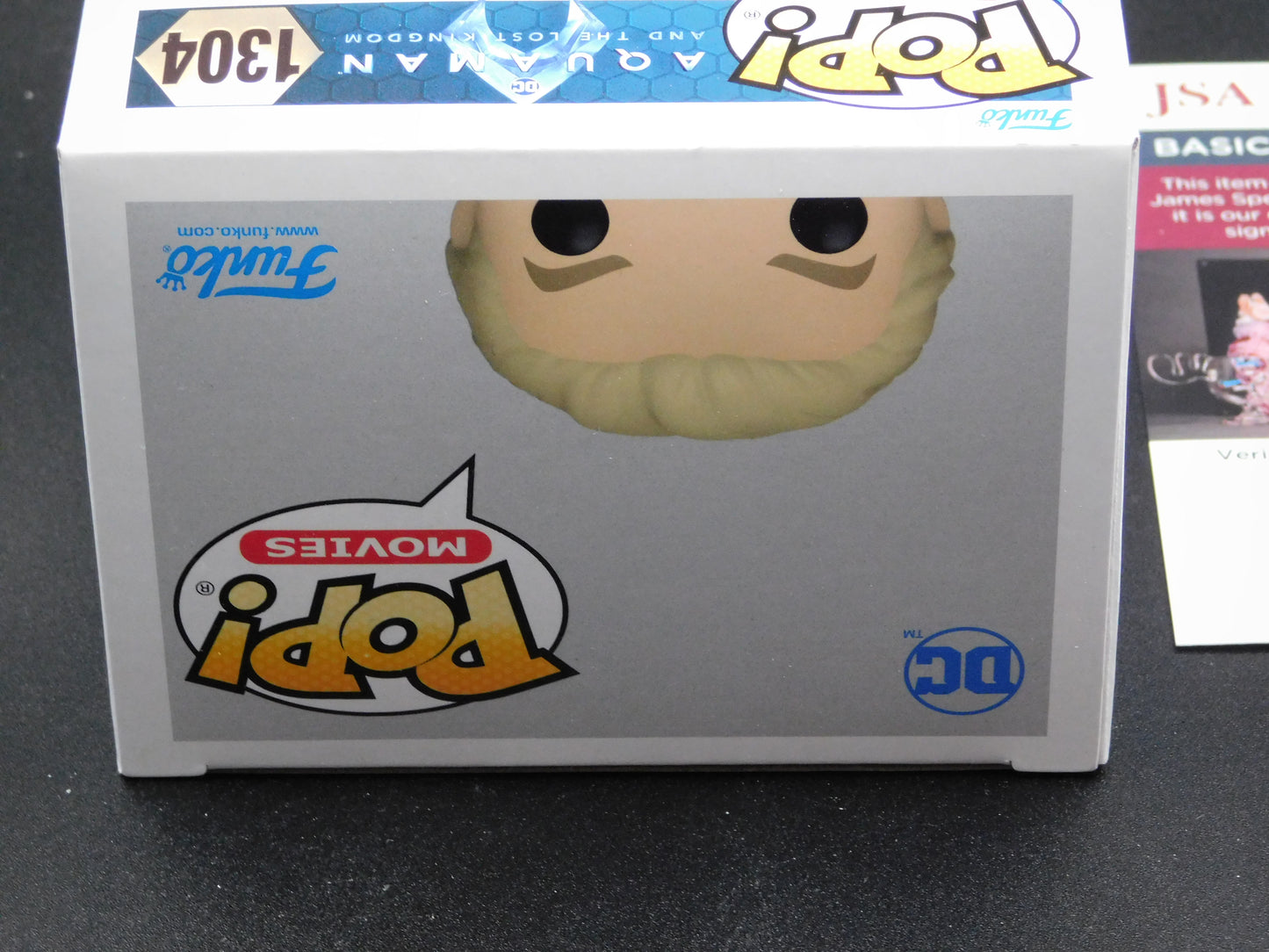 Patrick Wilson Signed Autographed Vinyl Funko Pop! 1304 Orm Aquaman JSA COA