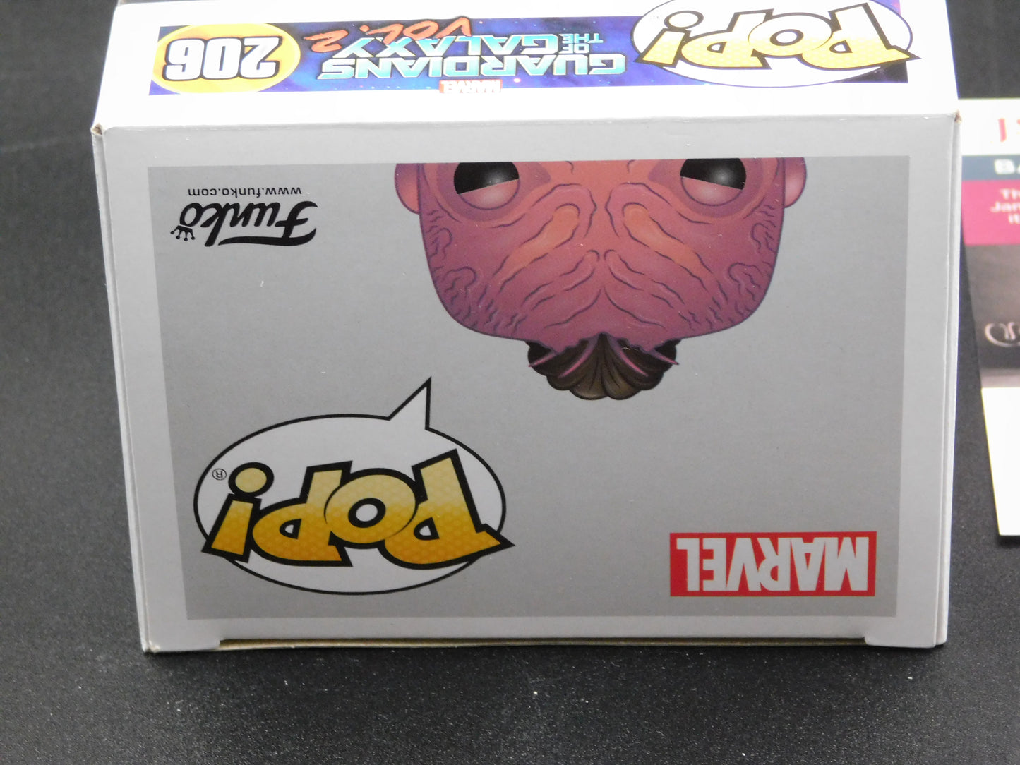 Chris Sullivan Signed Autographed Vinyl Funko Pop! 206 Taserface Guardians of the Galaxy Marvel JSA COA