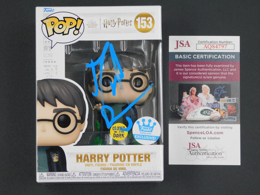 Daniel Radcliffe Signed Autographed Funko Pop 153 Exclusive GITD Harry Potter JSA COA