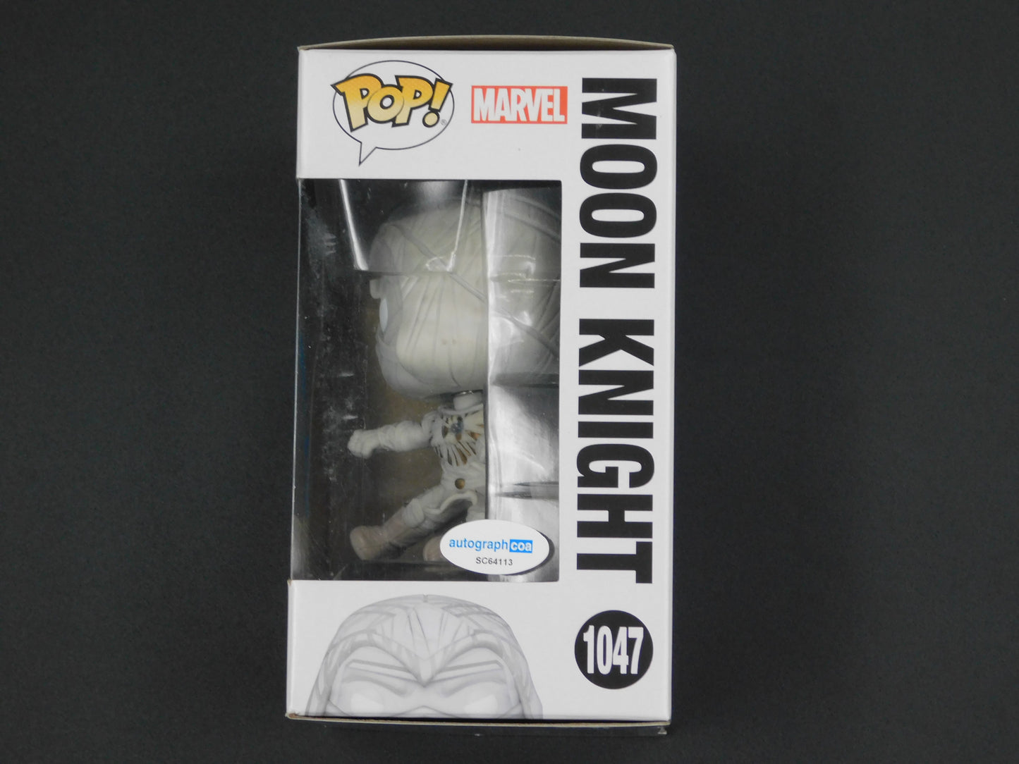 Oscar Isaac Signed Autographed Vinyl Funko Pop 1047 Moon Knight Exclusive GITD Autograph COA