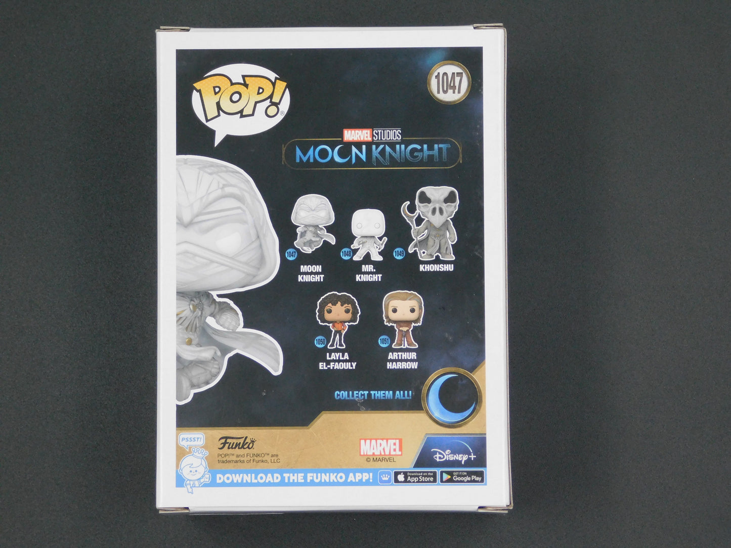 Oscar Isaac Signed Autographed Vinyl Funko Pop 1047 Moon Knight Exclusive GITD Autograph COA