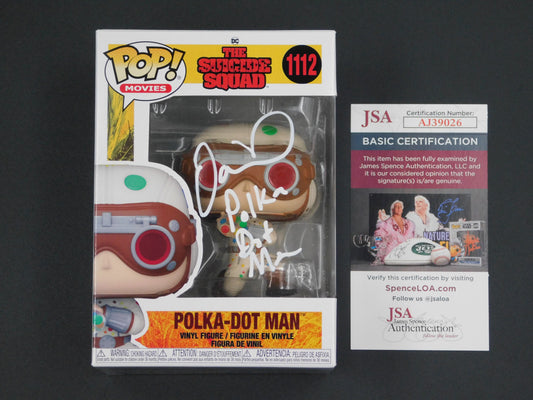 David Dastmalchian Signed Autographed Funko Pop! 1112 Polka-Dot Man Suicide Squad JSA COA