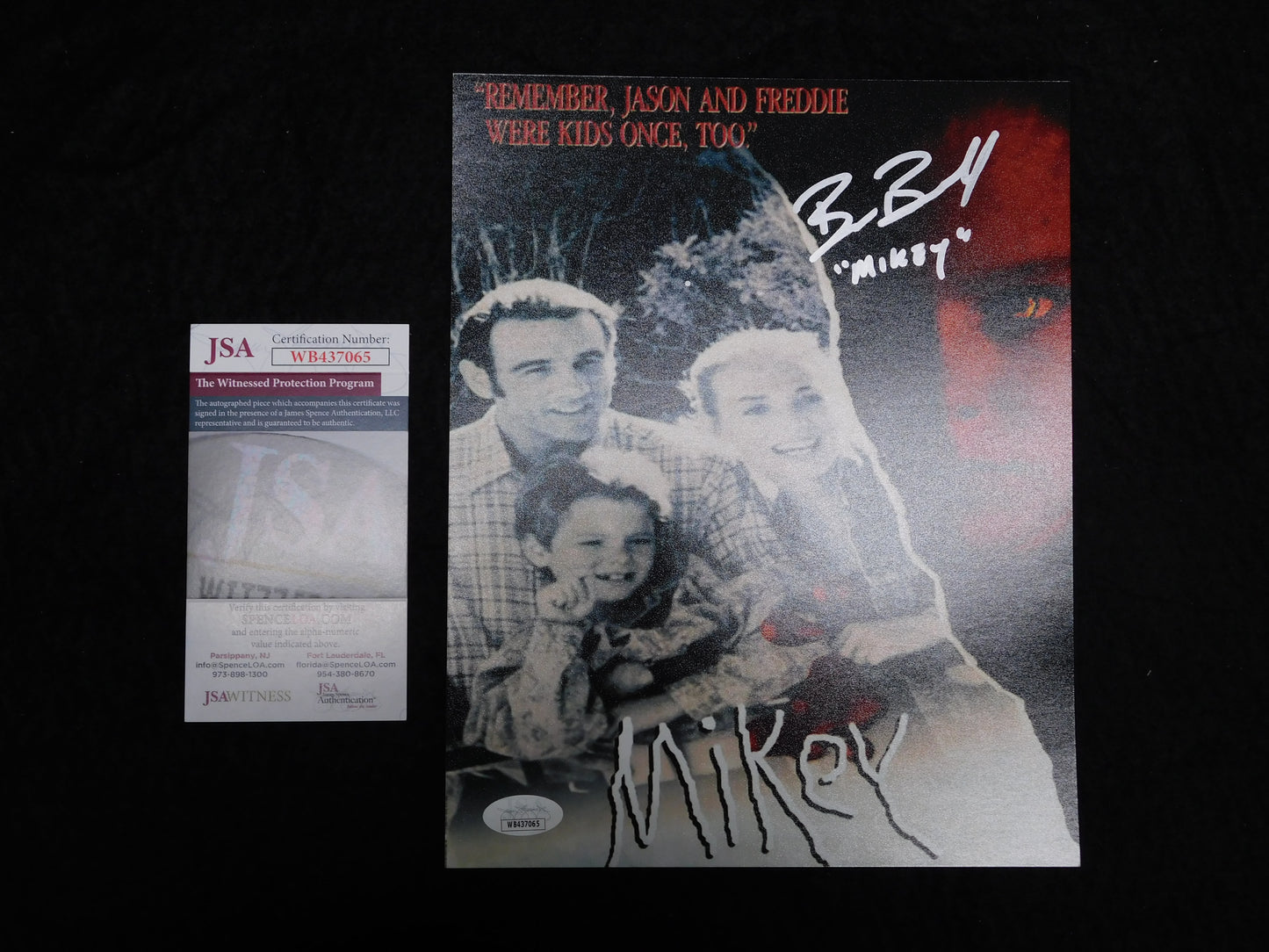 Brian Bonsall Signed / Autographed 8x10 Photo Mikey JSA COA