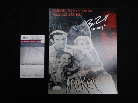 Brian Bonsall Signed / Autographed 8x10 Photo Mikey JSA COA
