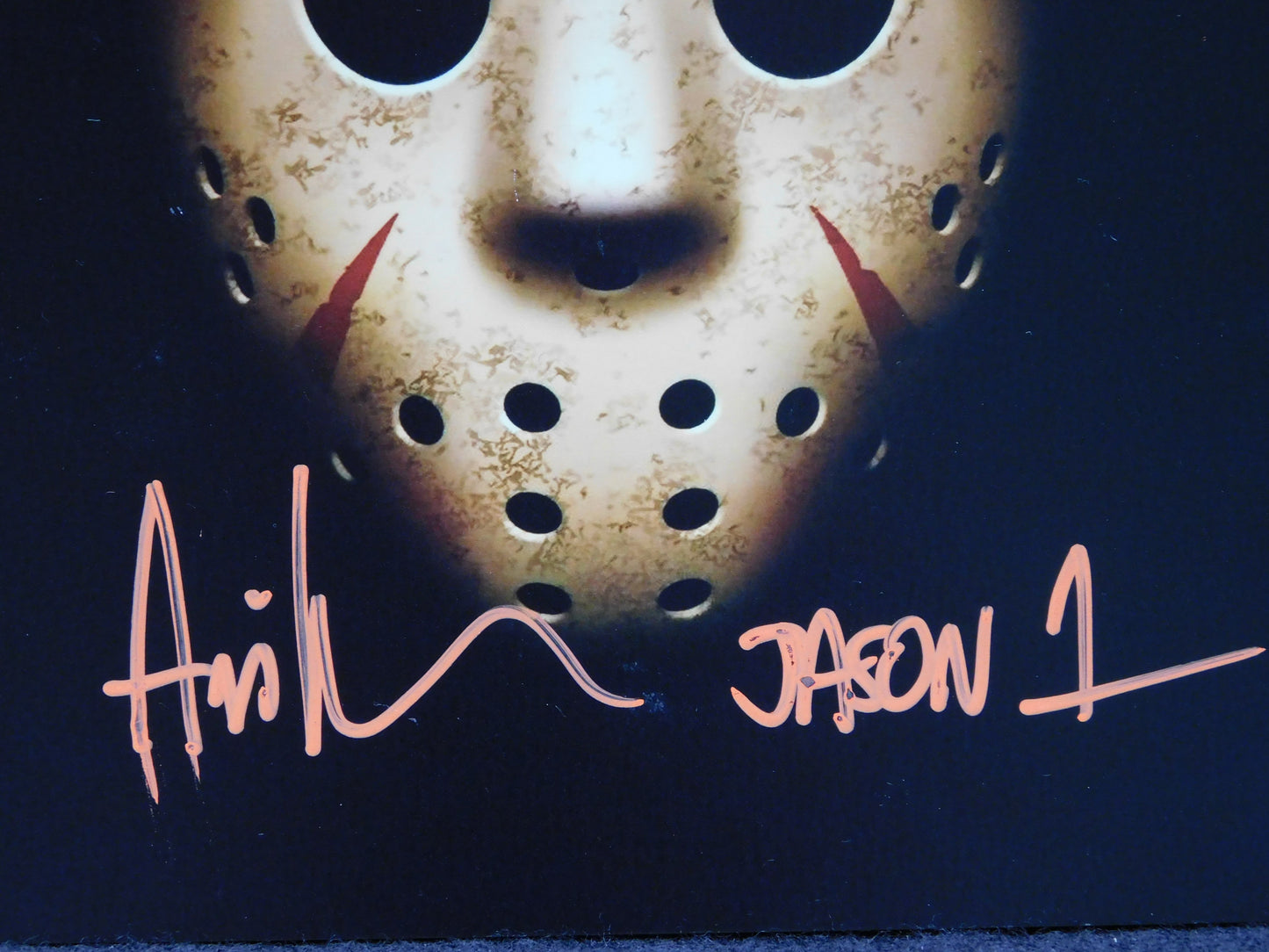 Ari Lehman Signed / Autographed 8x10 Photo Jason Friday The 13th JSA COA