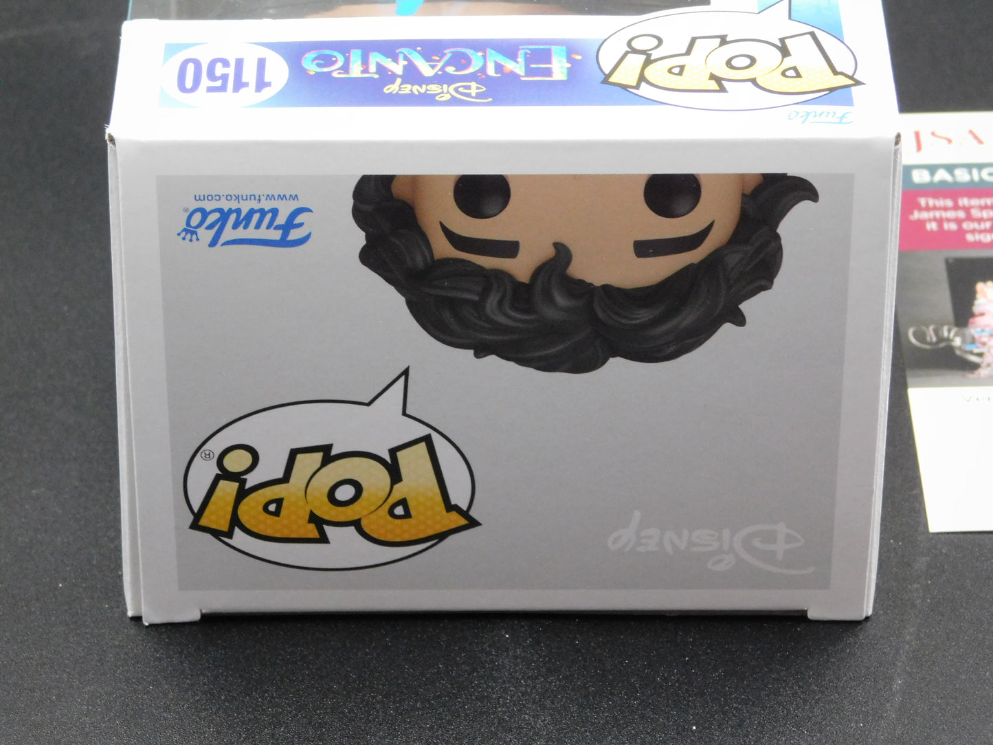 John Leguizamo Signed Autographed Vinyl Funko Pop! 1150 Bruno Madrigal Disney Encanto JSA COA