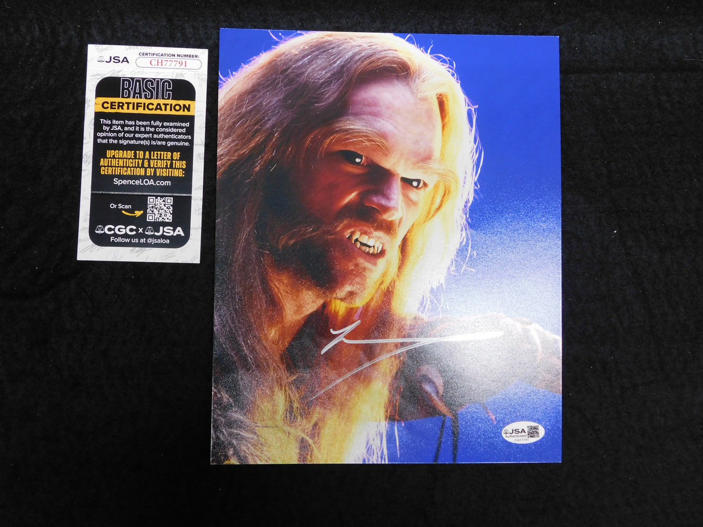 Tyler Mane Signed / Autographed 8x10 Photo X-Men Sabertooth JSA COA