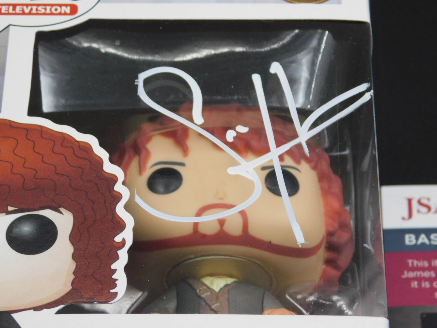 Sam Heughan Signed Autographed Funko Pop! 251 Jamie Fraser Outlander JSA COA