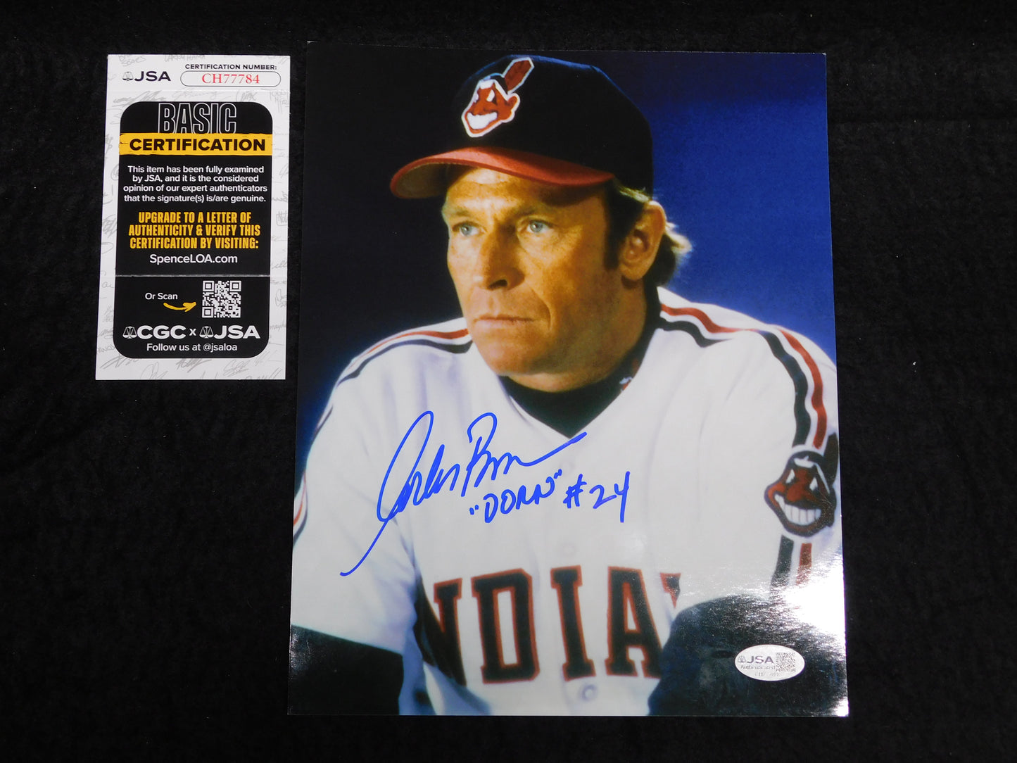 Corbin Bernsen Signed / Autographed 8x10 Photo Cleveland Indians JSA COA