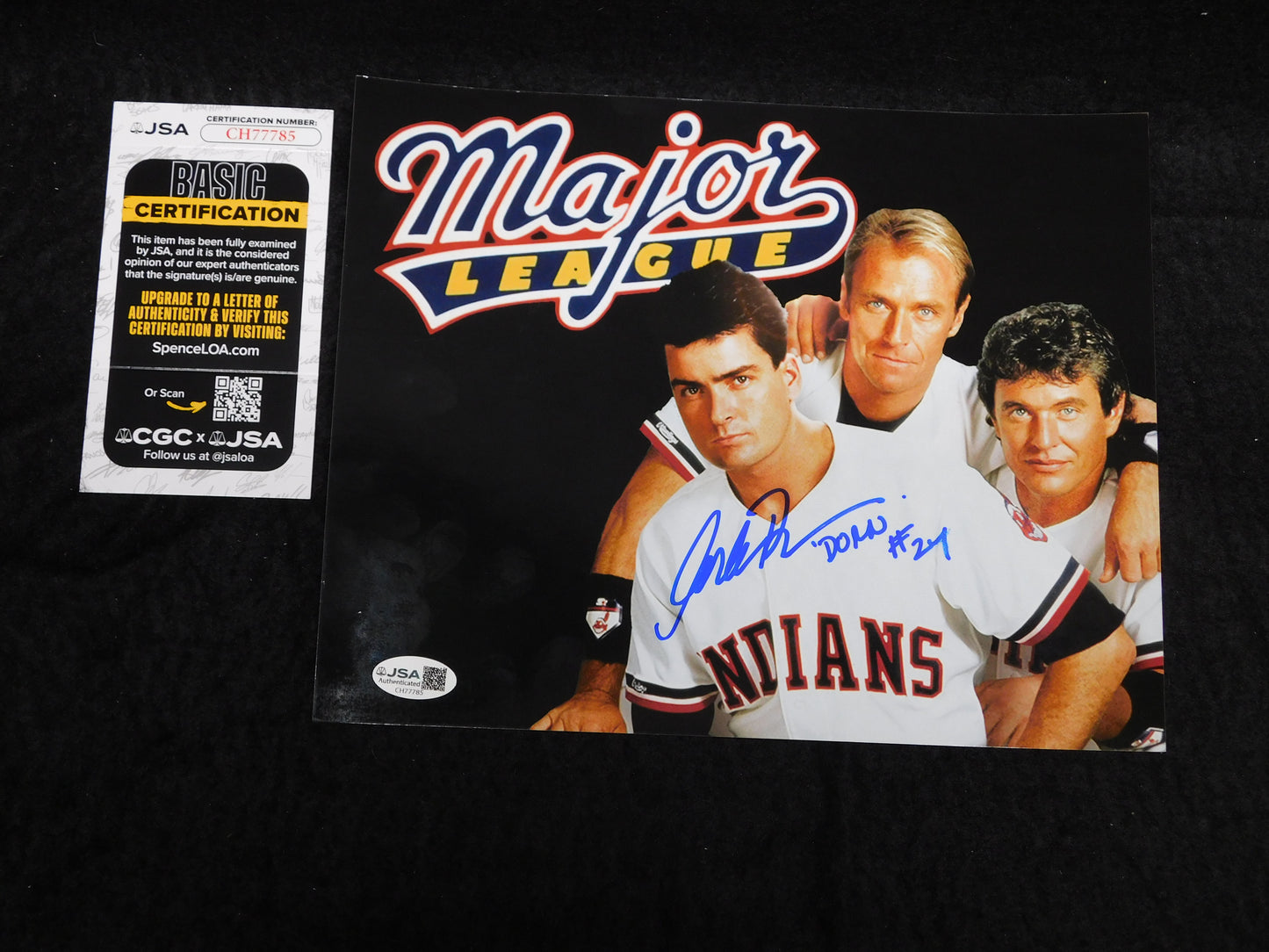 Corbin Bernsen Signed / Autographed 8x10 Photo Cleveland Indians JSA COA