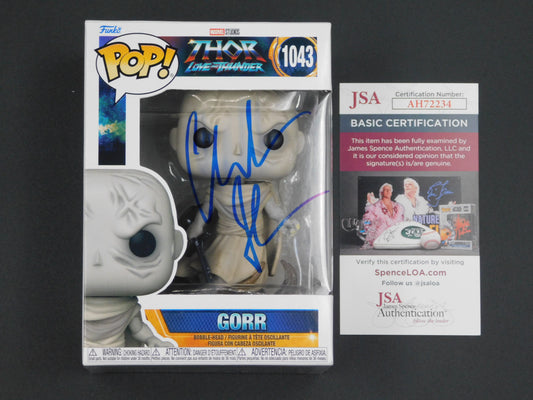 Christian Bale Signed Auto Funko Pop! 1043 Gorr Thor Love Thunder Marvel JSA COA