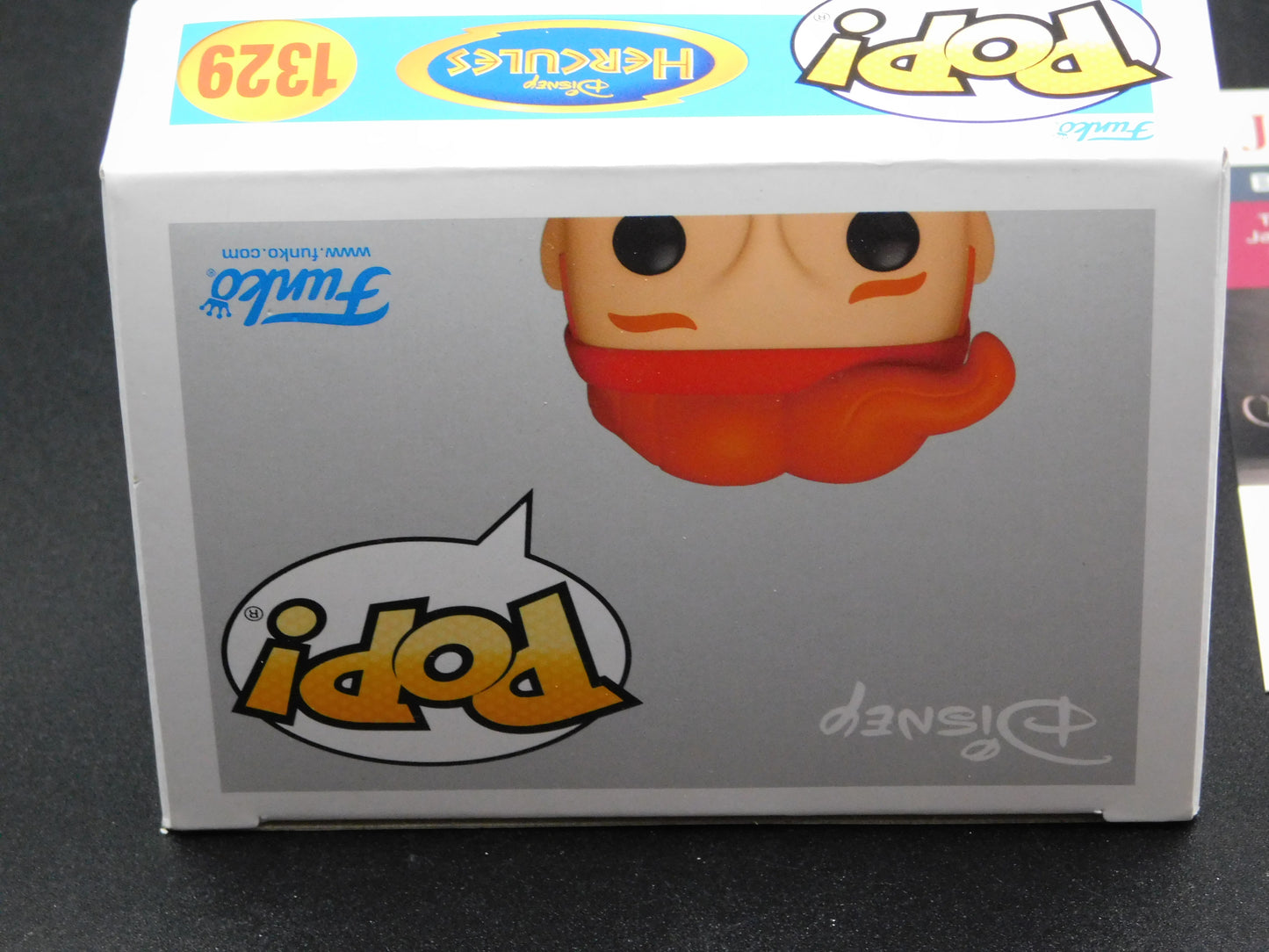 Tate Donovan Signed Autographed Vinyl Funko Pop! 1329 Hercules with Action Figure Disney JSA COA