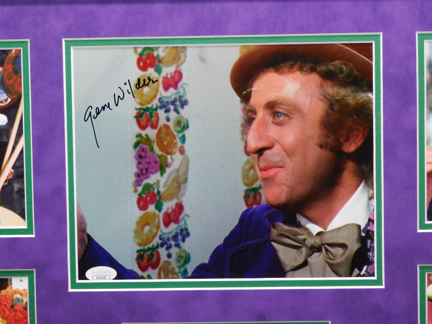 Gene Wilder Signed Autographed Framed 8x10 Photo Willy Wonka & The Chocolate Factory JSA COA C