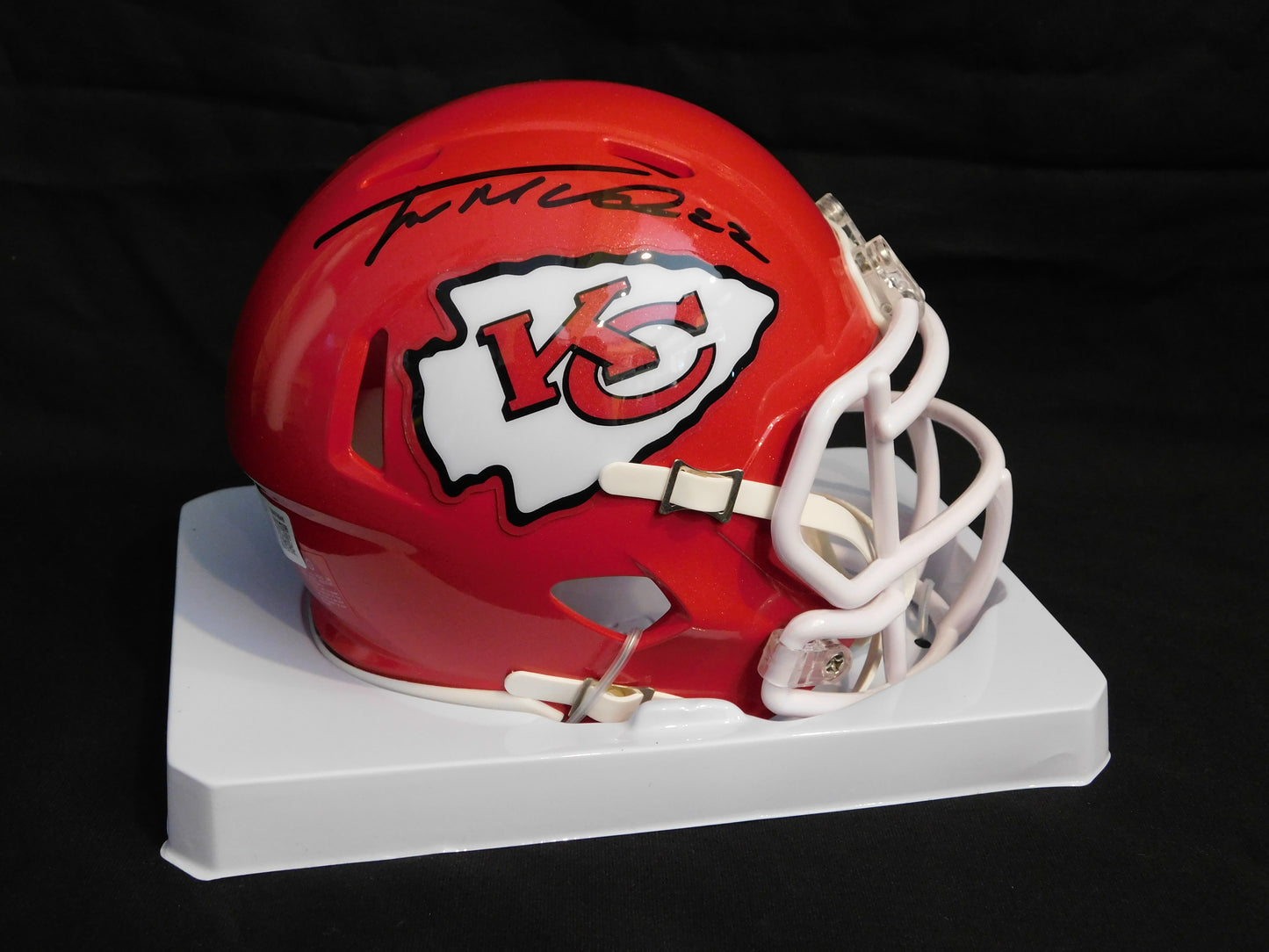 Trent McDuffie Signed Autographed Kansas City Chiefs Speed Mini Helmet BAS COA