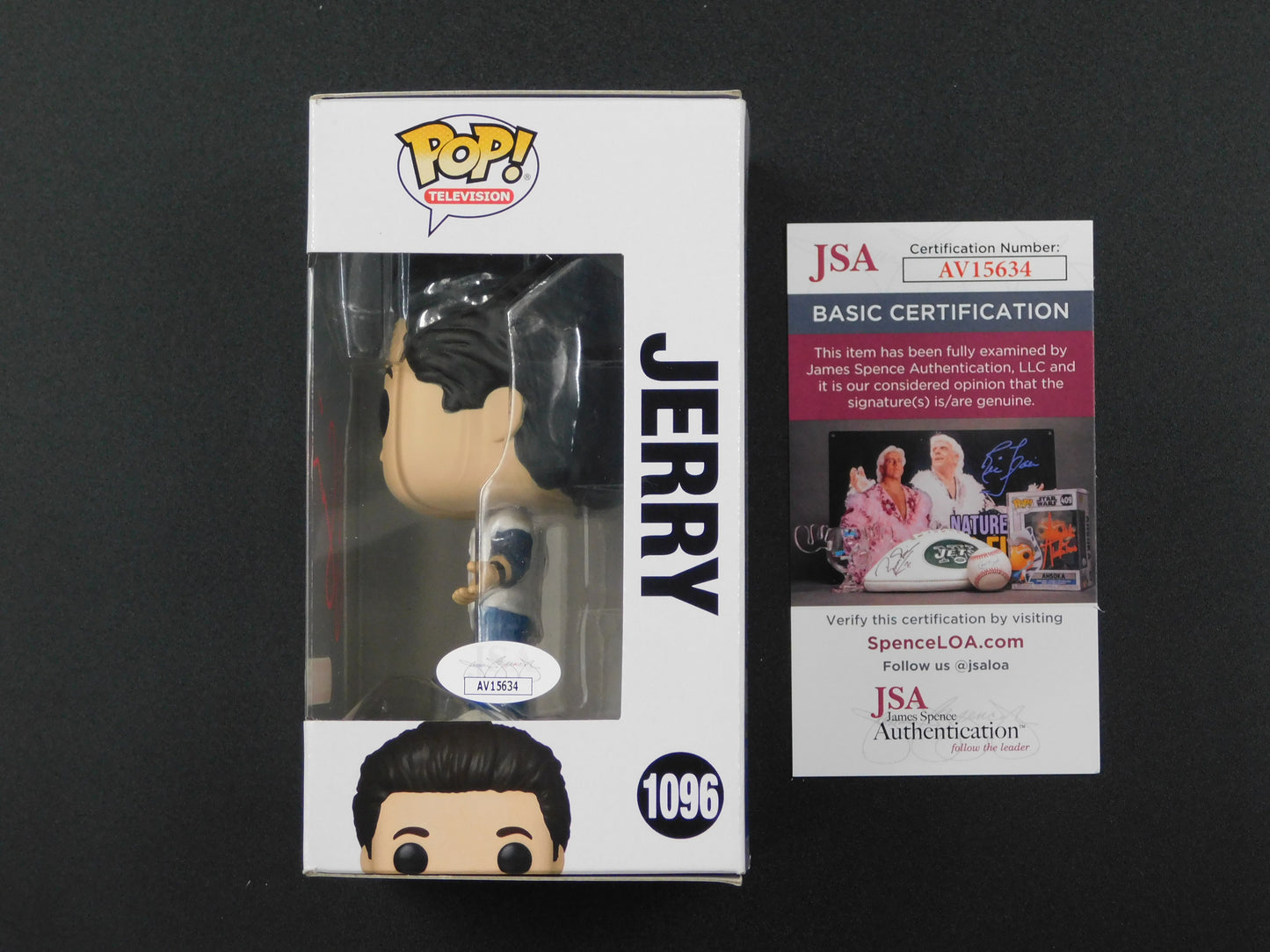 Jerry Seinfeld Signed Autographed Funko Pop! 1096 Jerry Target Exclusive JSA COA