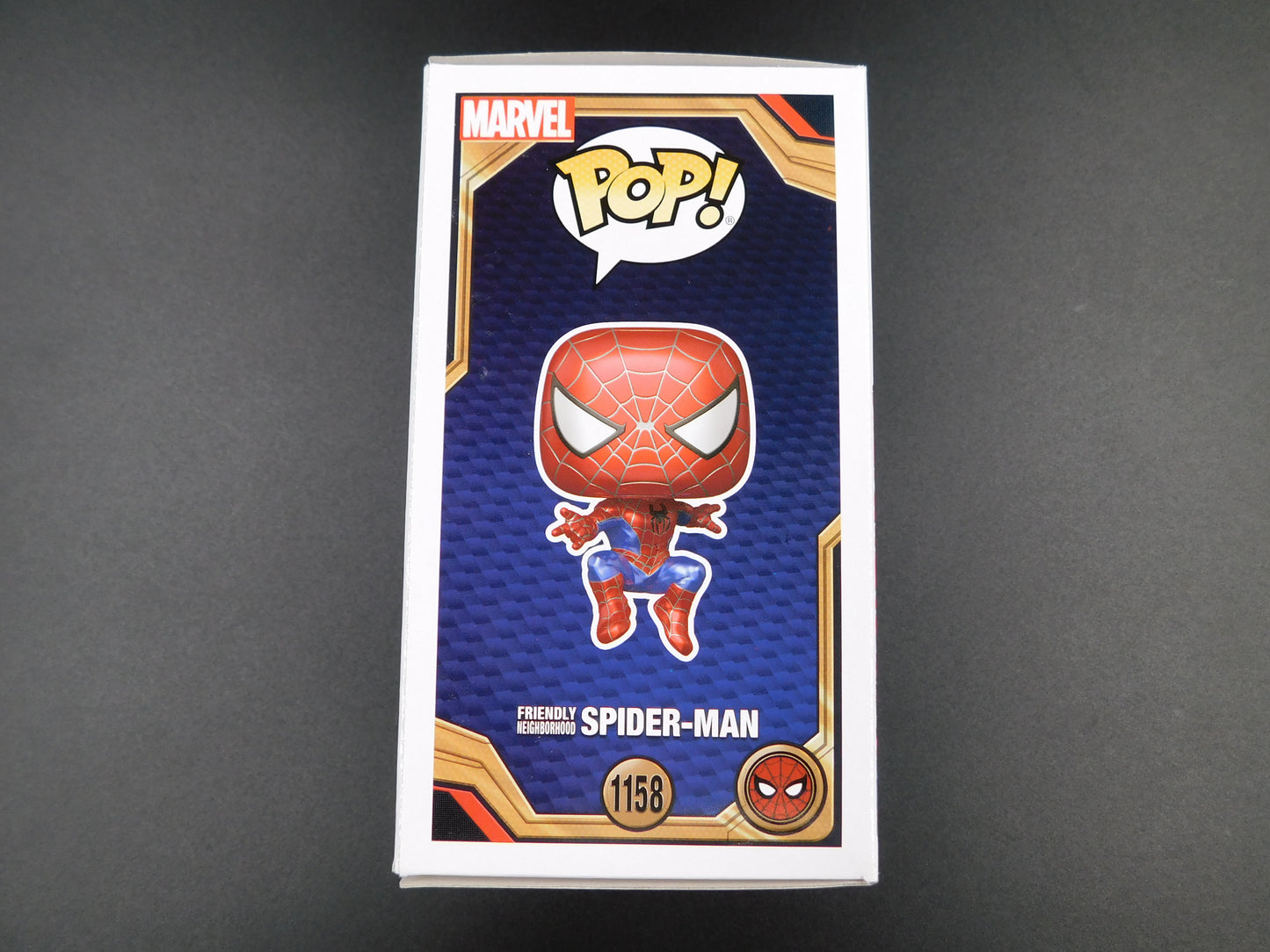 Tobey Maguire Signed Autographed Funko Pop 1158 Spider-Man Marvel Exclusive ACOA B