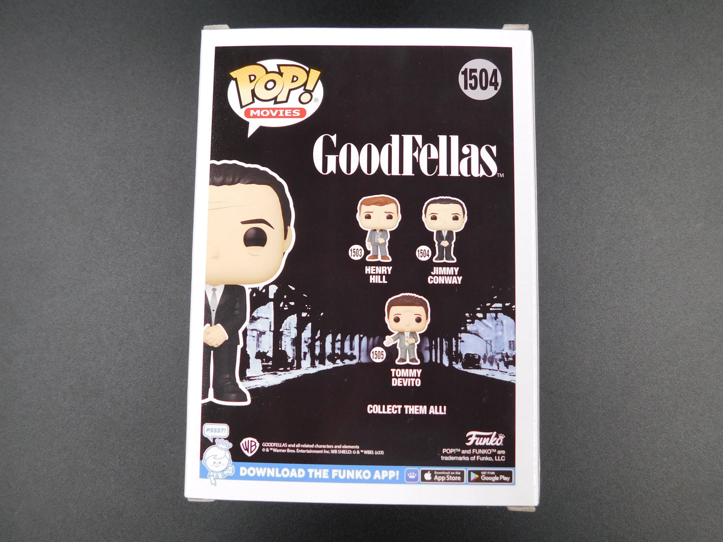 Robert De Niro Signed Autographed Funko Pop 1504 Jimmy Conway Goodfellas JSA COA LOA